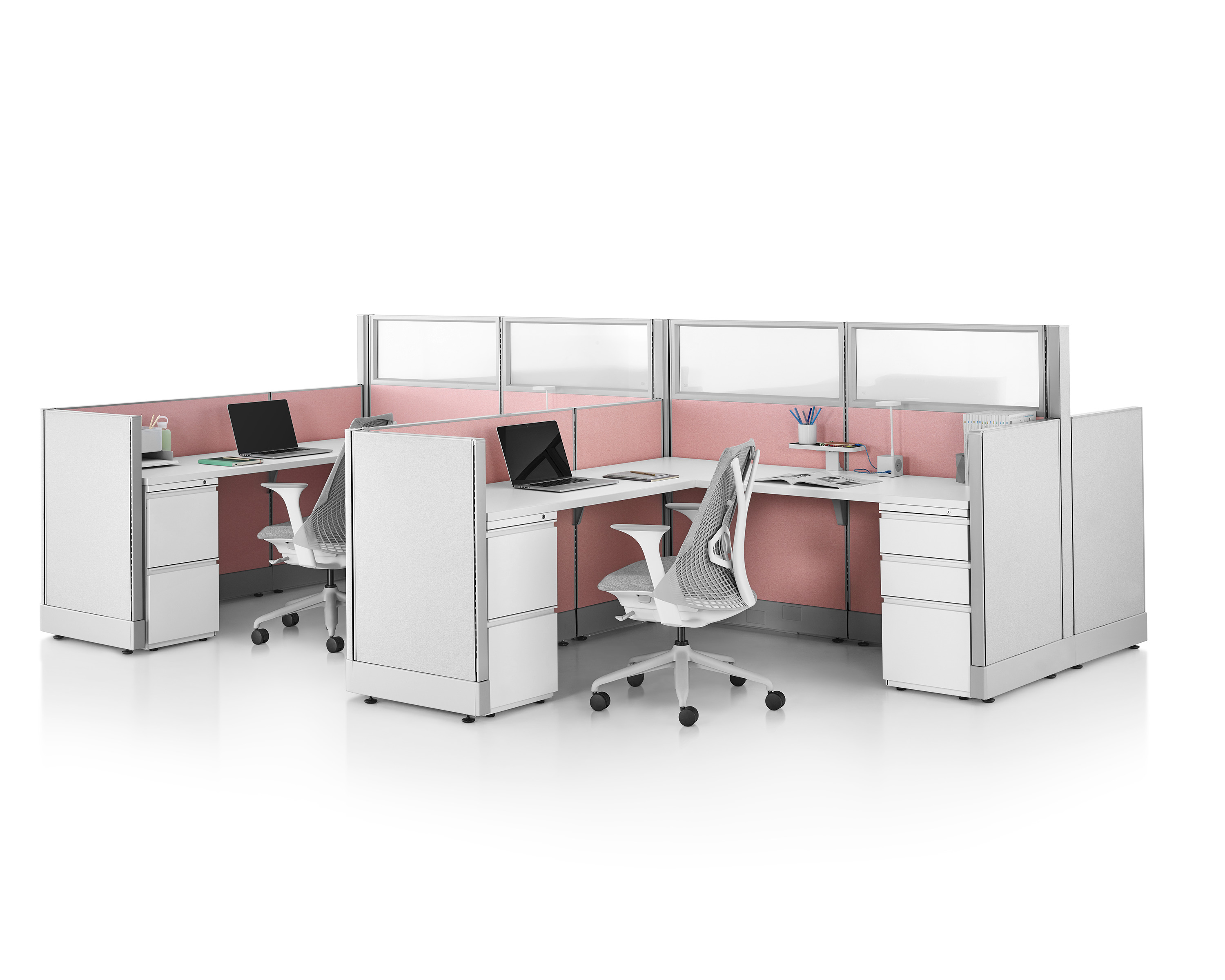 [办公屏风|屏风工作站|办公家具|球友会（中国）家具|Action Office 开放式办公区屏风卡位]