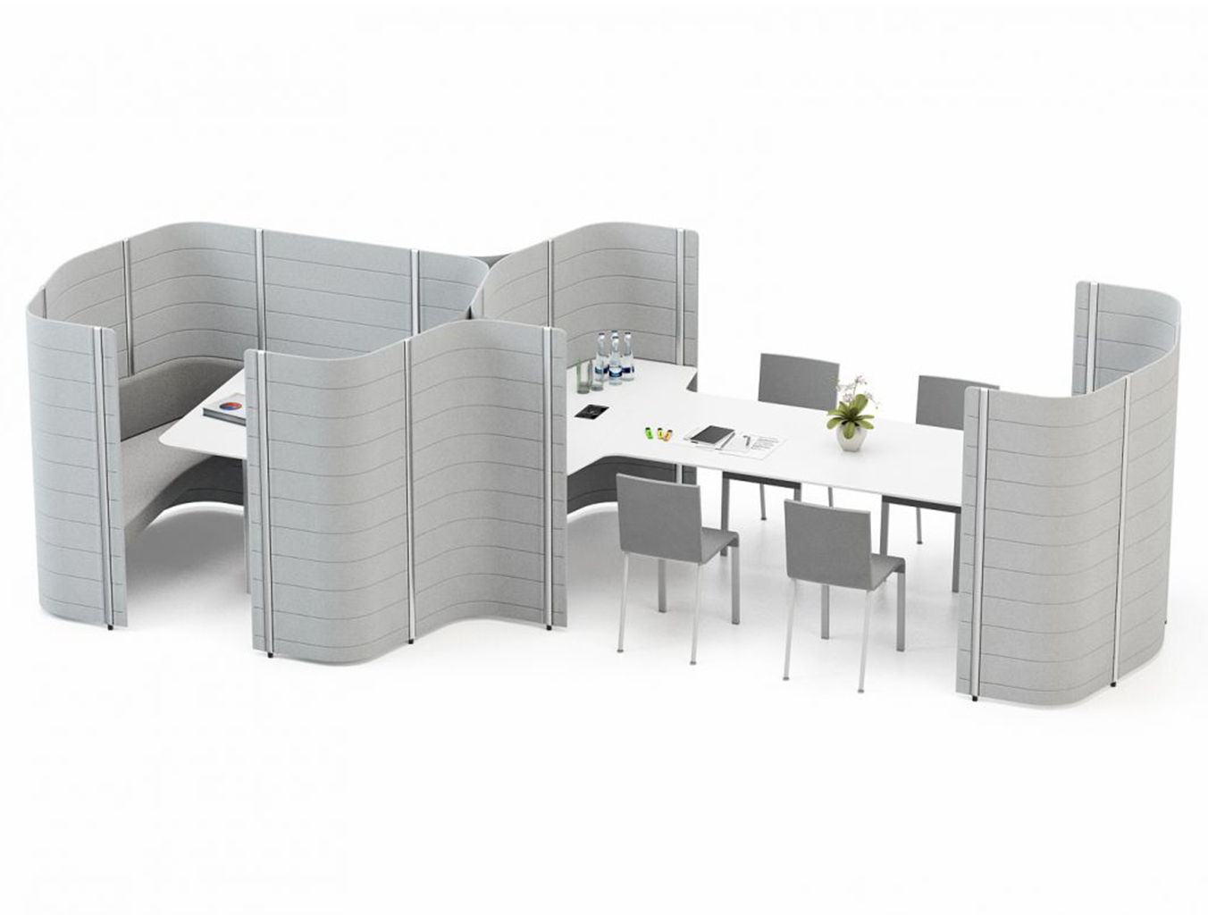 会议台|静音舱/洽谈屋|办公家具|球友会（中国）家具|Workbays Focus 1