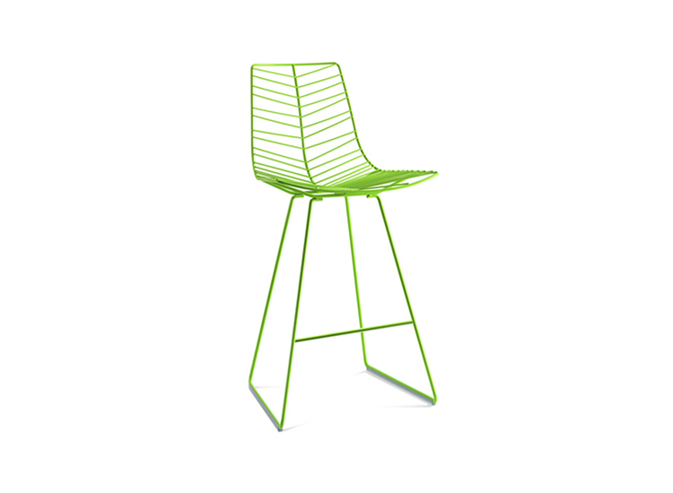 创意家具 - 坐具|吧椅/凳子|办公家具|球友会（中国）家具|Leaf 金属户外吧椅