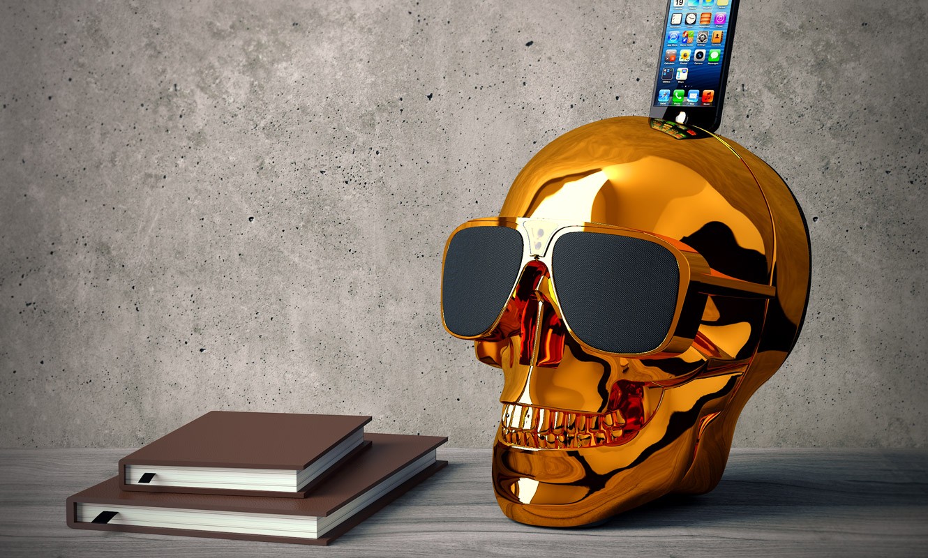 创意家具 - 附件|饰品|办公家具|球友会（中国）家具|AeroSkull HD +音箱