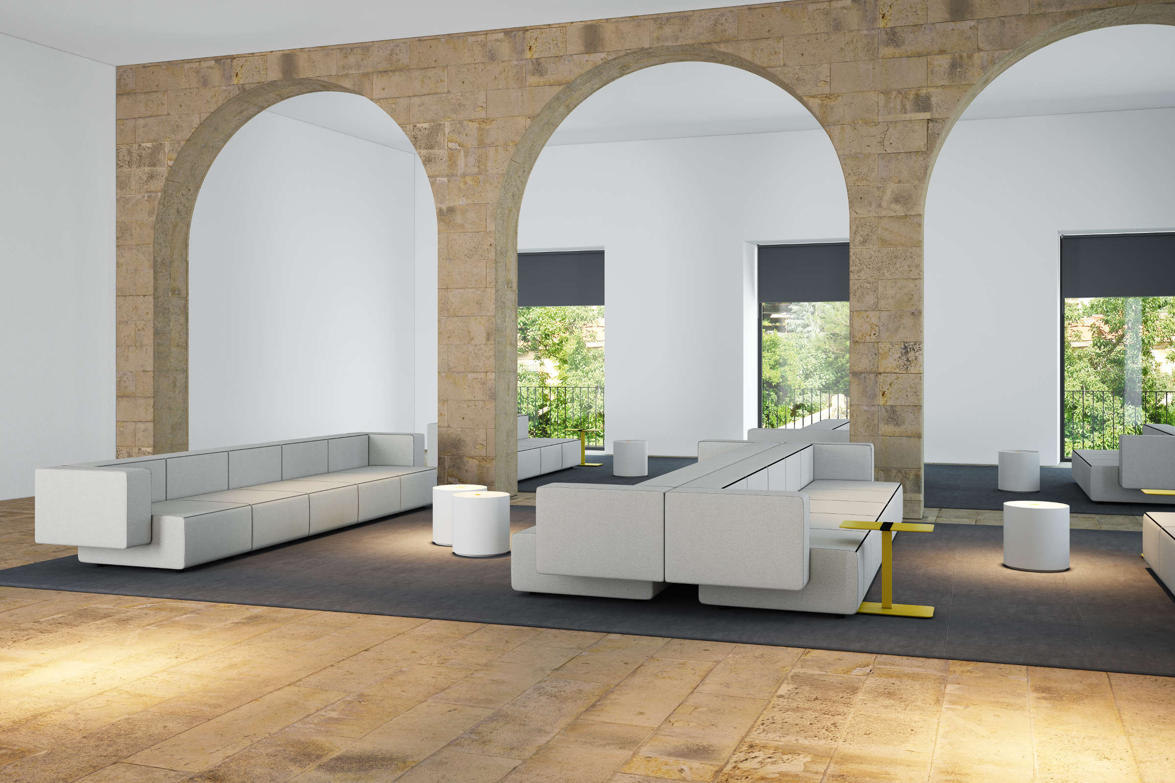 创意家具 - 坐具|沙发|办公家具|球友会（中国）家具|Step sofa 沙发
