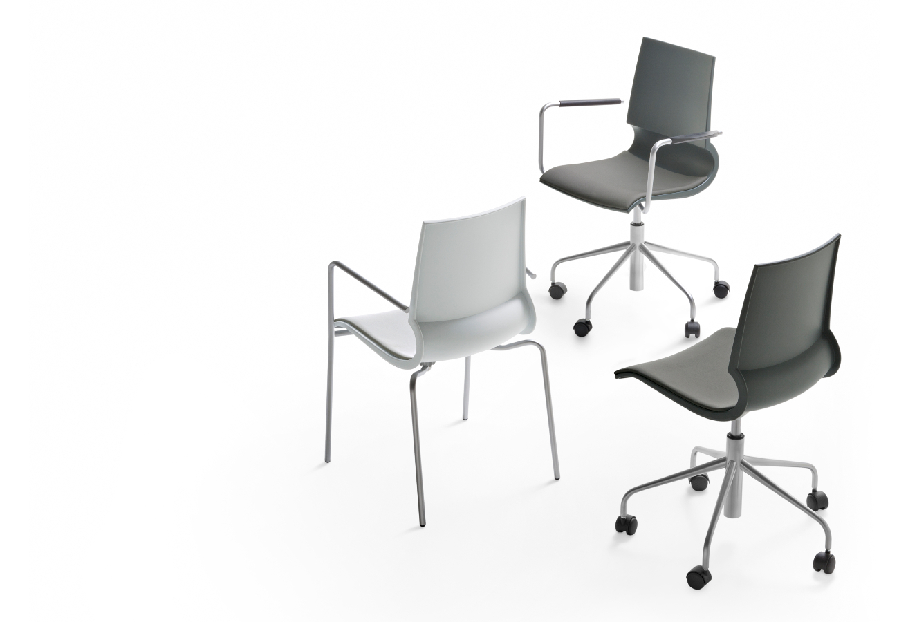 创意家具 - 坐具|休闲椅|办公家具|球友会（中国）家具|Ricciolina 洽谈椅/办公椅