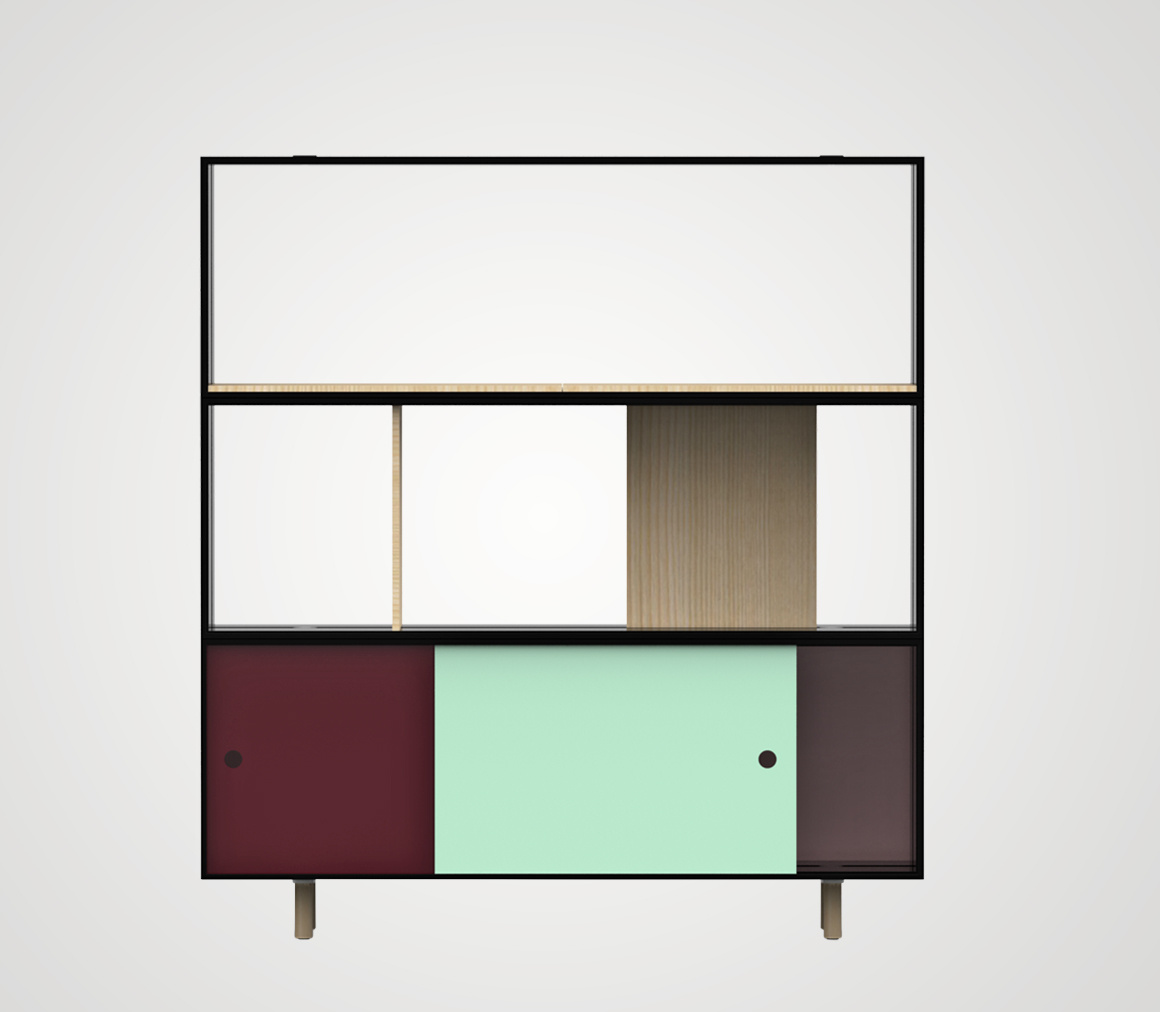 创意家具 - 储物|储物柜|办公家具|球友会（中国）家具|Offset Shelf 文件柜/杂物柜