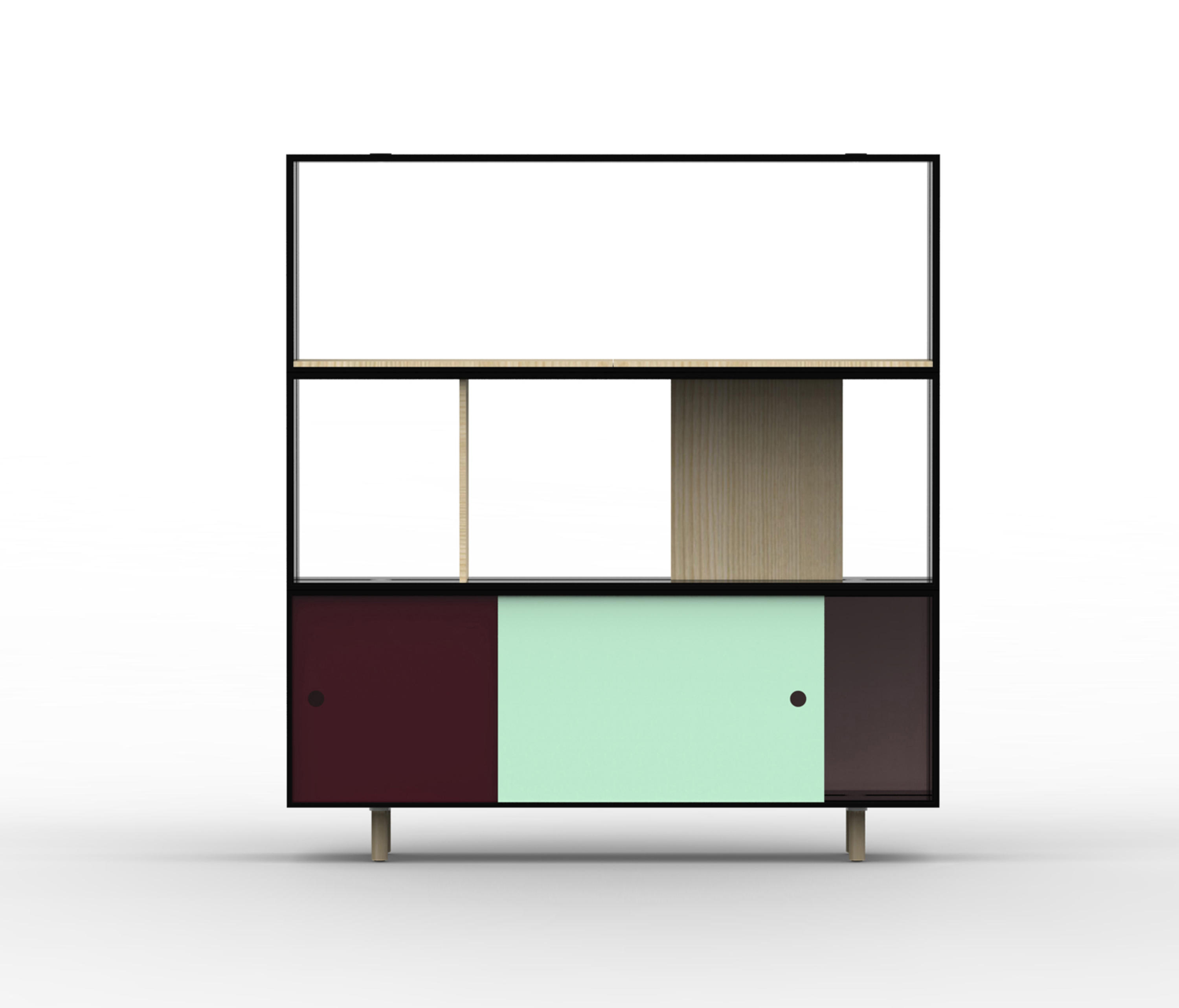 创意家具 - 储物|储物柜|办公家具|球友会（中国）家具|Offset Shelf 文件柜/杂物柜