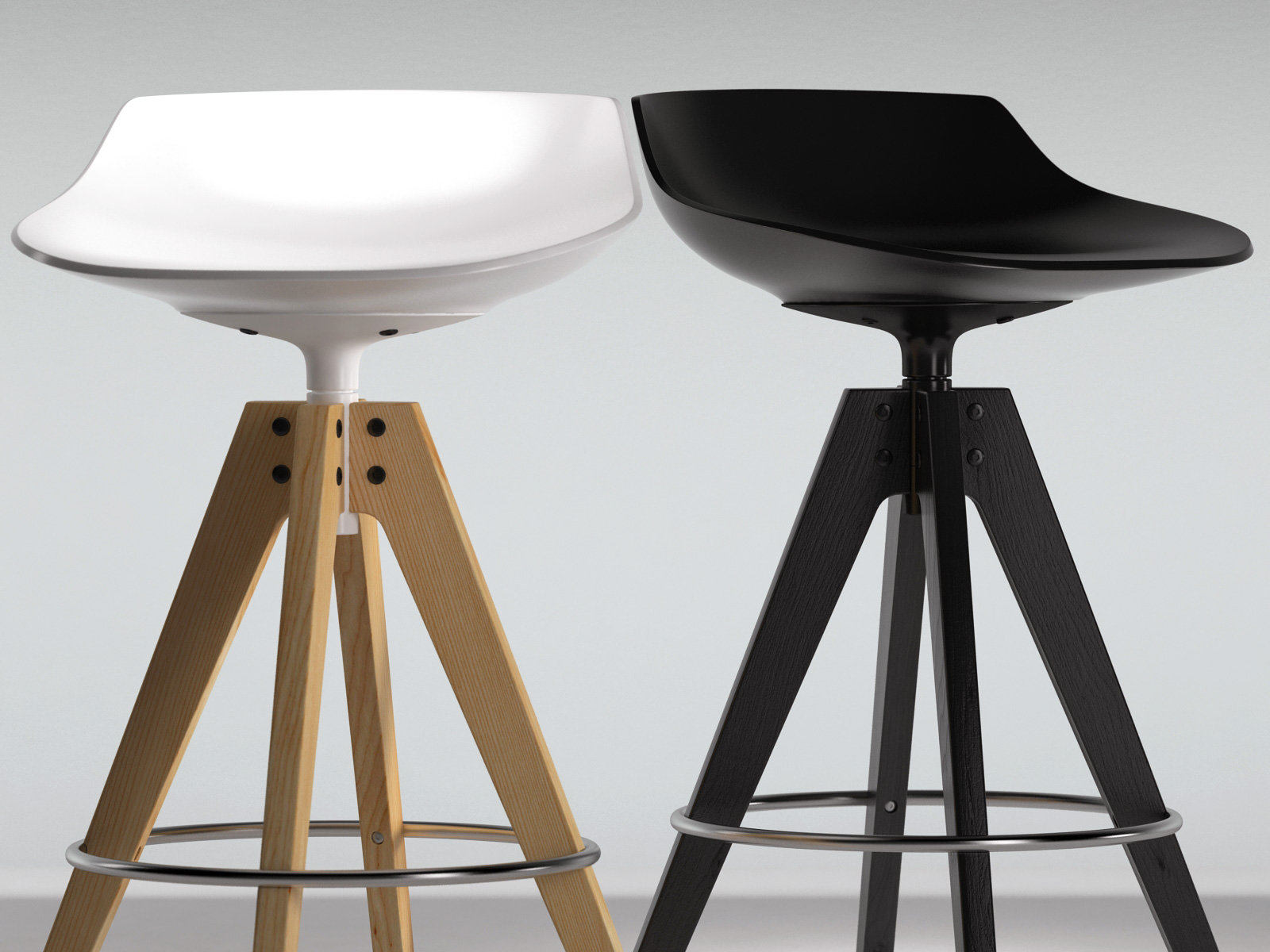 创意家具 - 坐具|吧椅/凳子|办公家具|球友会（中国）家具|FLOW STOOL 吧椅