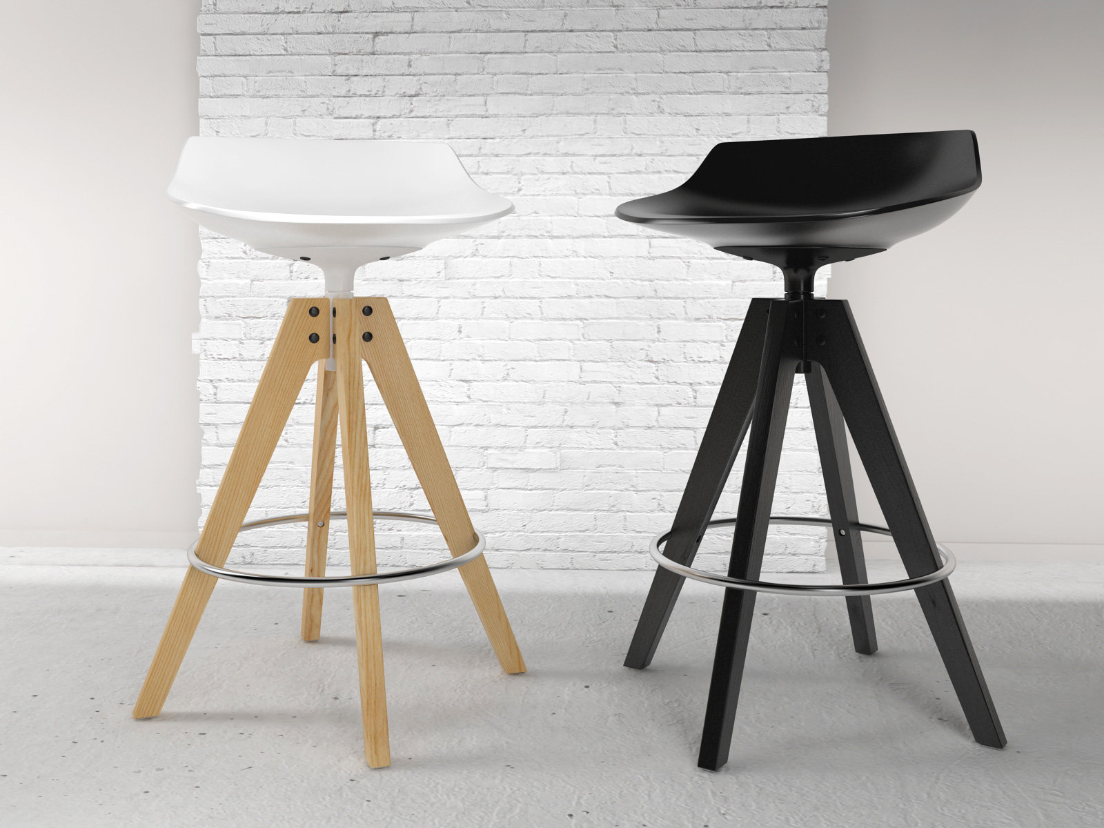 创意家具 - 坐具|吧椅/凳子|办公家具|球友会（中国）家具|FLOW STOOL 吧椅