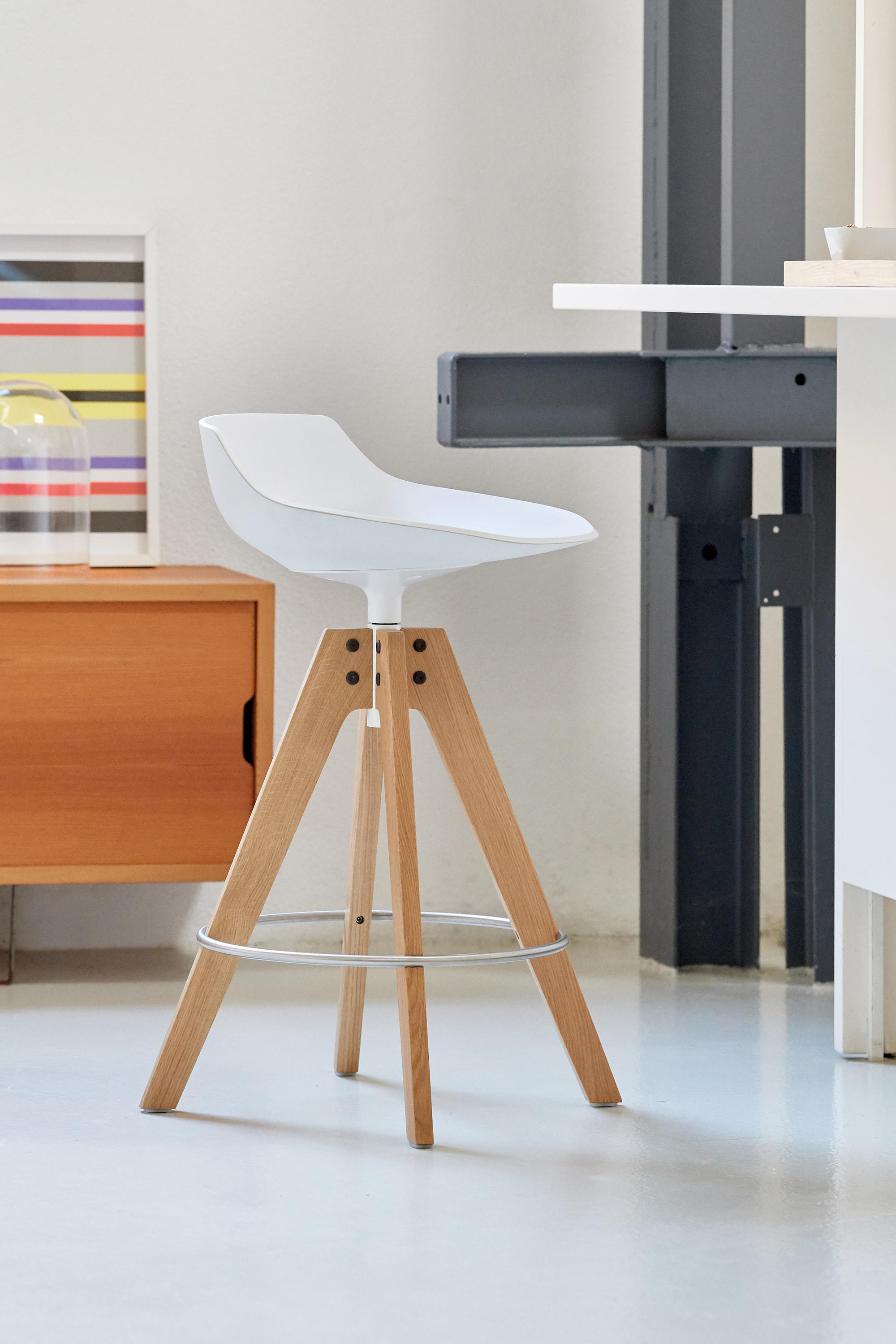 创意家具 - 坐具|吧椅/凳子|办公家具|球友会（中国）家具|FLOW STOOL 吧椅