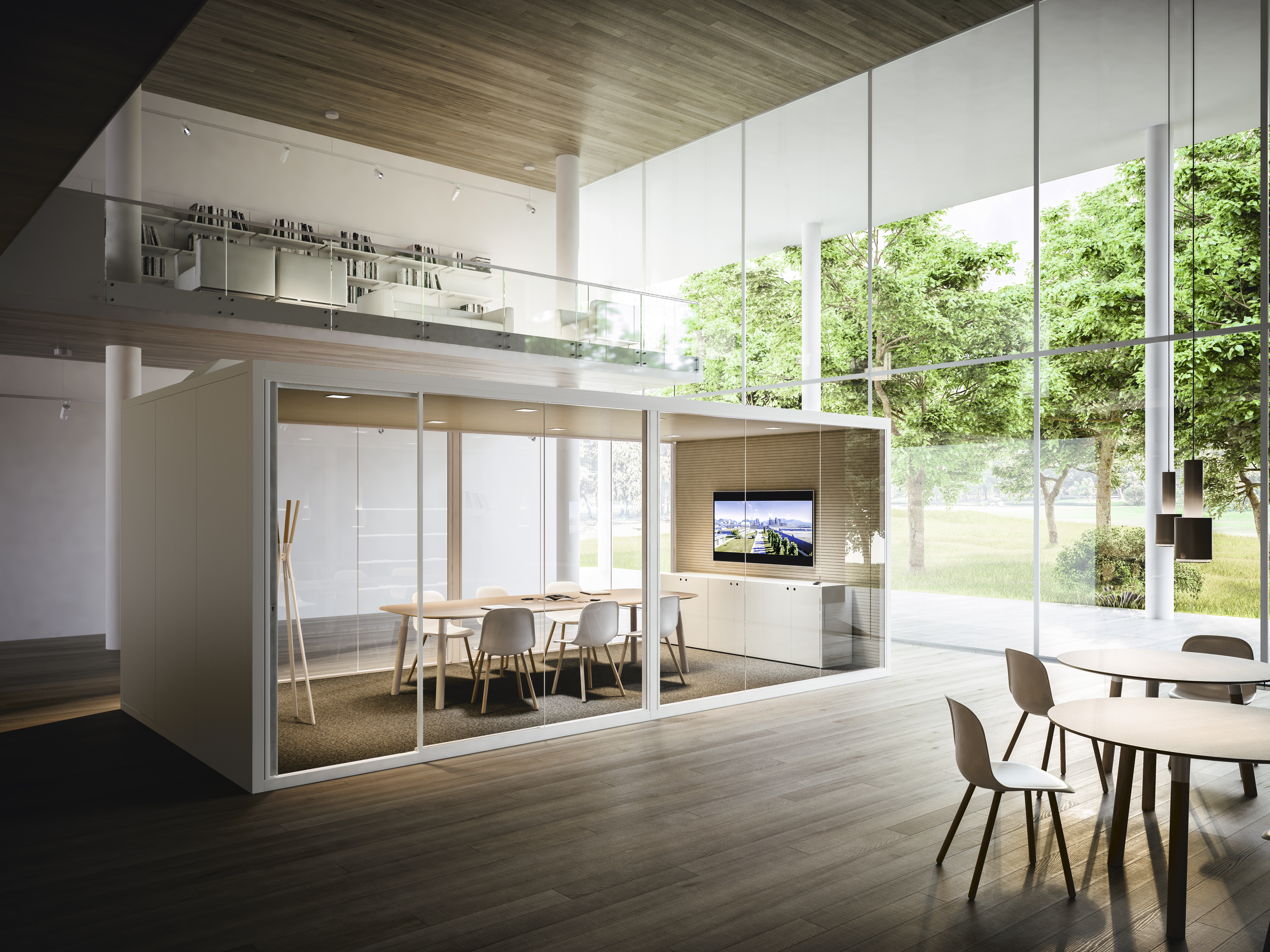 会议台|静音舱/洽谈屋|办公家具|球友会（中国）家具|Acoustic Room Mini 隔音屋