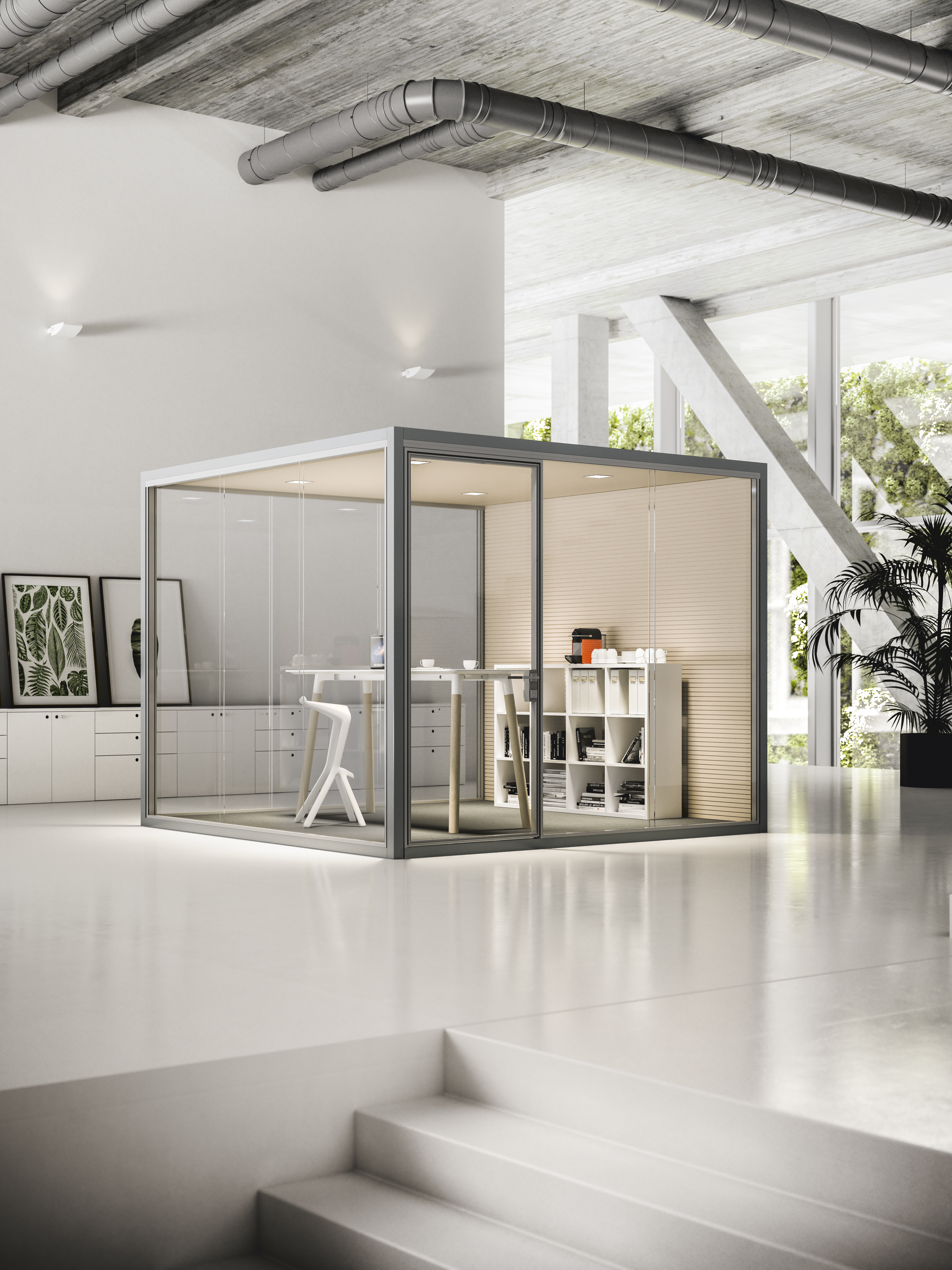 会议台|静音舱/洽谈屋|办公家具|球友会（中国）家具|Acoustic Room Mini 隔音屋