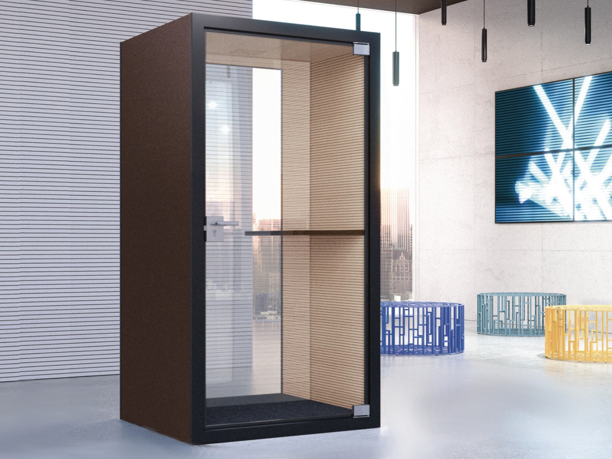 会议台|静音舱/洽谈屋|办公家具|球友会（中国）家具|Acoustic Room Mini 隔音屋