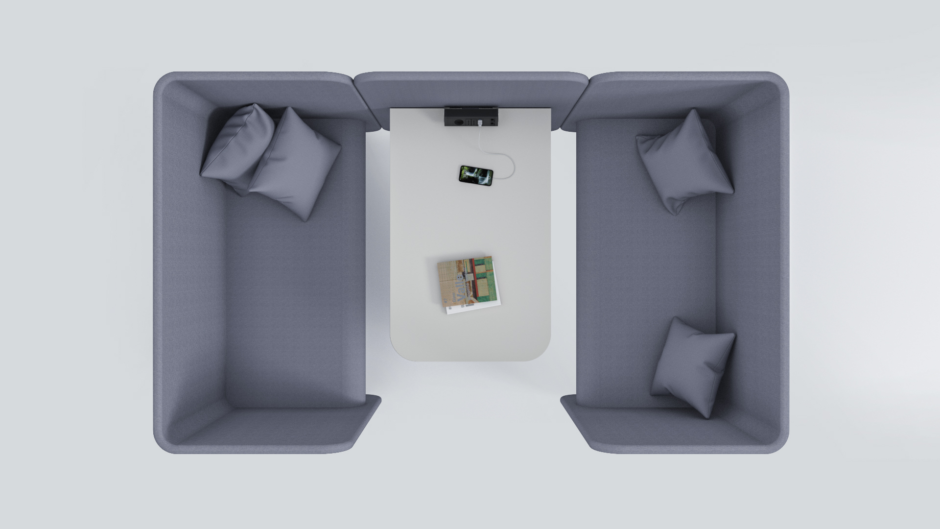 办公屏风|屏风工作站|办公家具|球友会（中国）家具|Hug Modular Pods 工作卡位