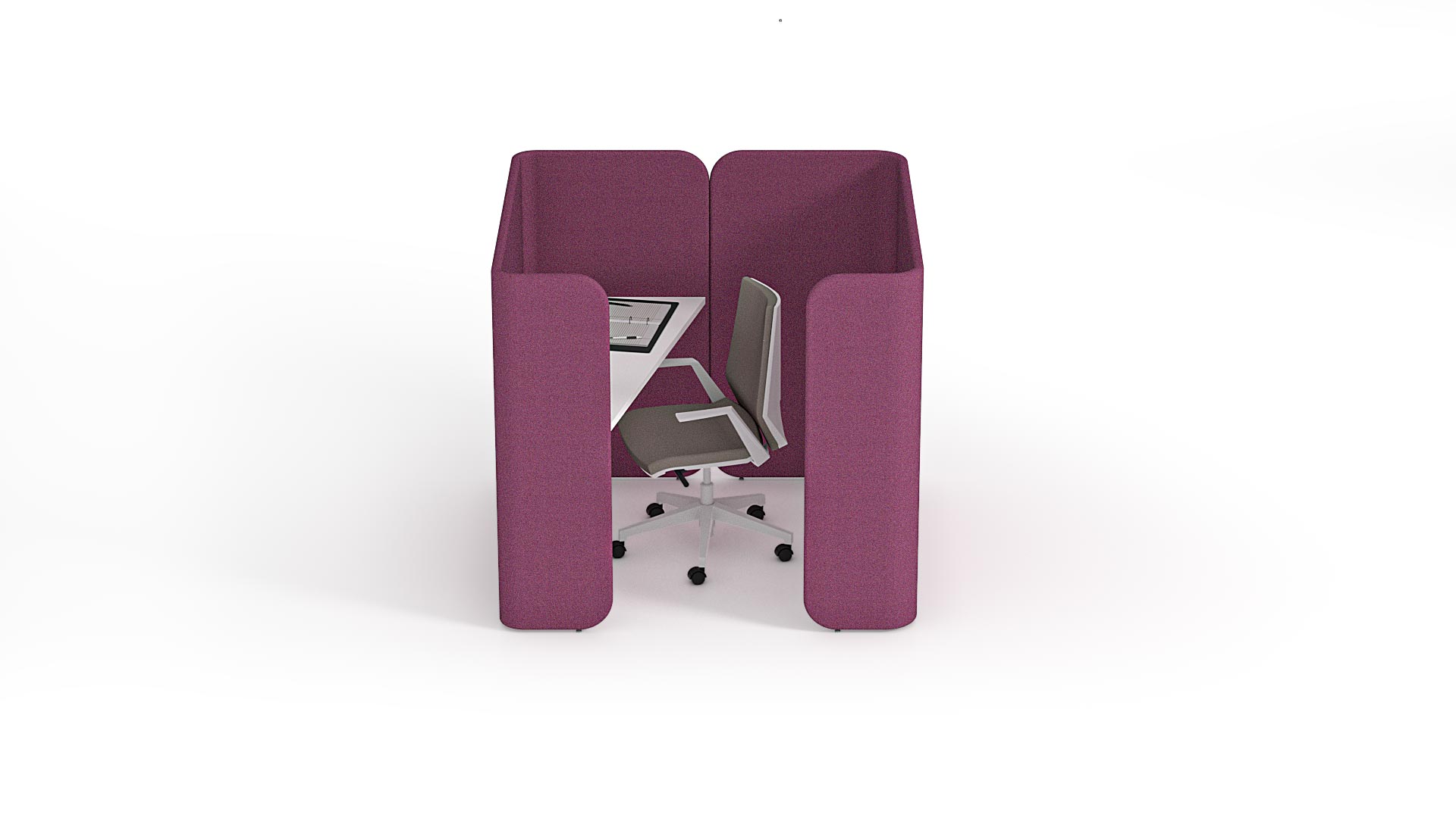 办公屏风|屏风工作站|办公家具|球友会（中国）家具|Hug Modular Pods 工作卡位