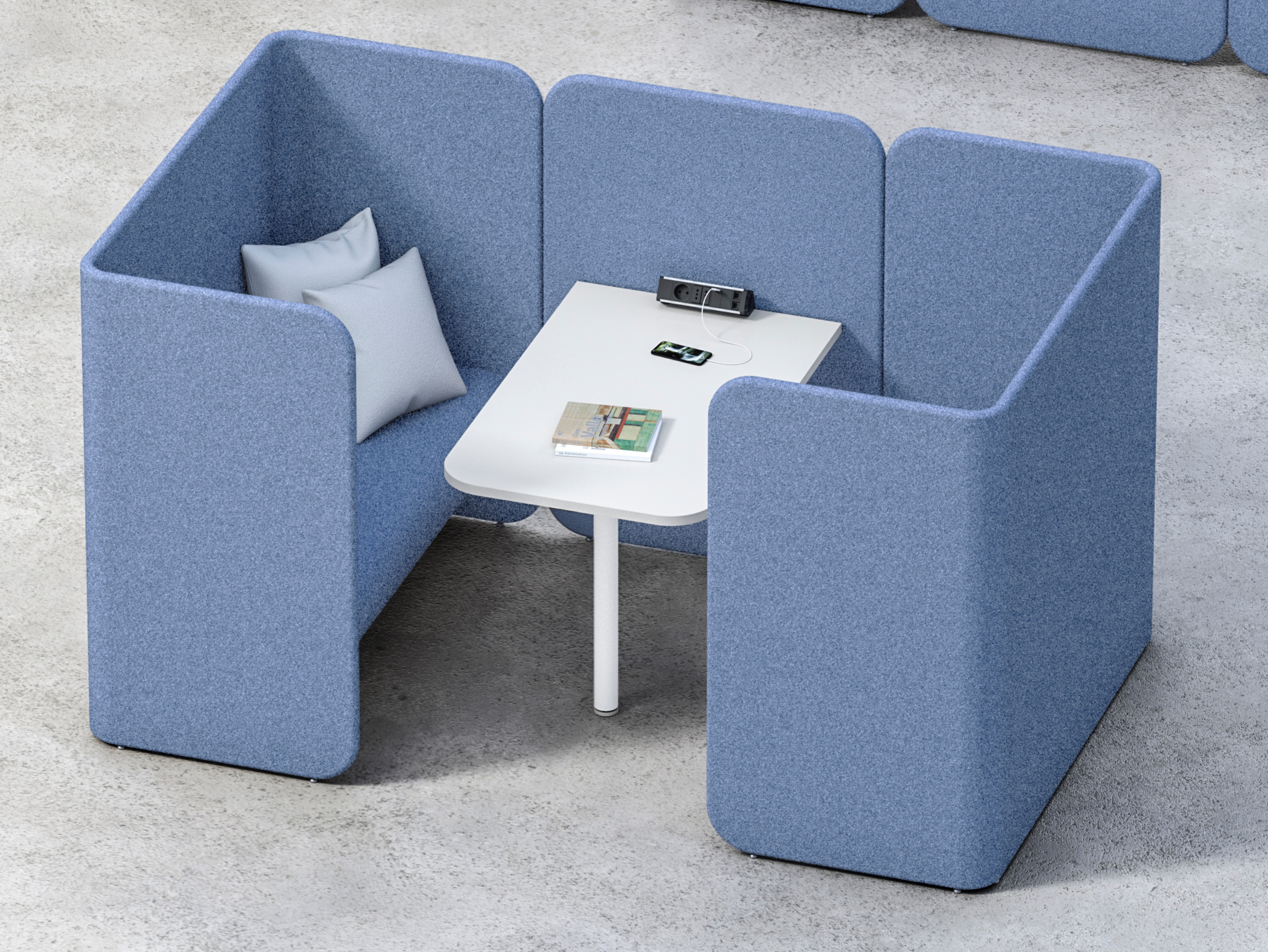 办公屏风|屏风工作站|办公家具|球友会（中国）家具|Hug Modular Pods 工作卡位