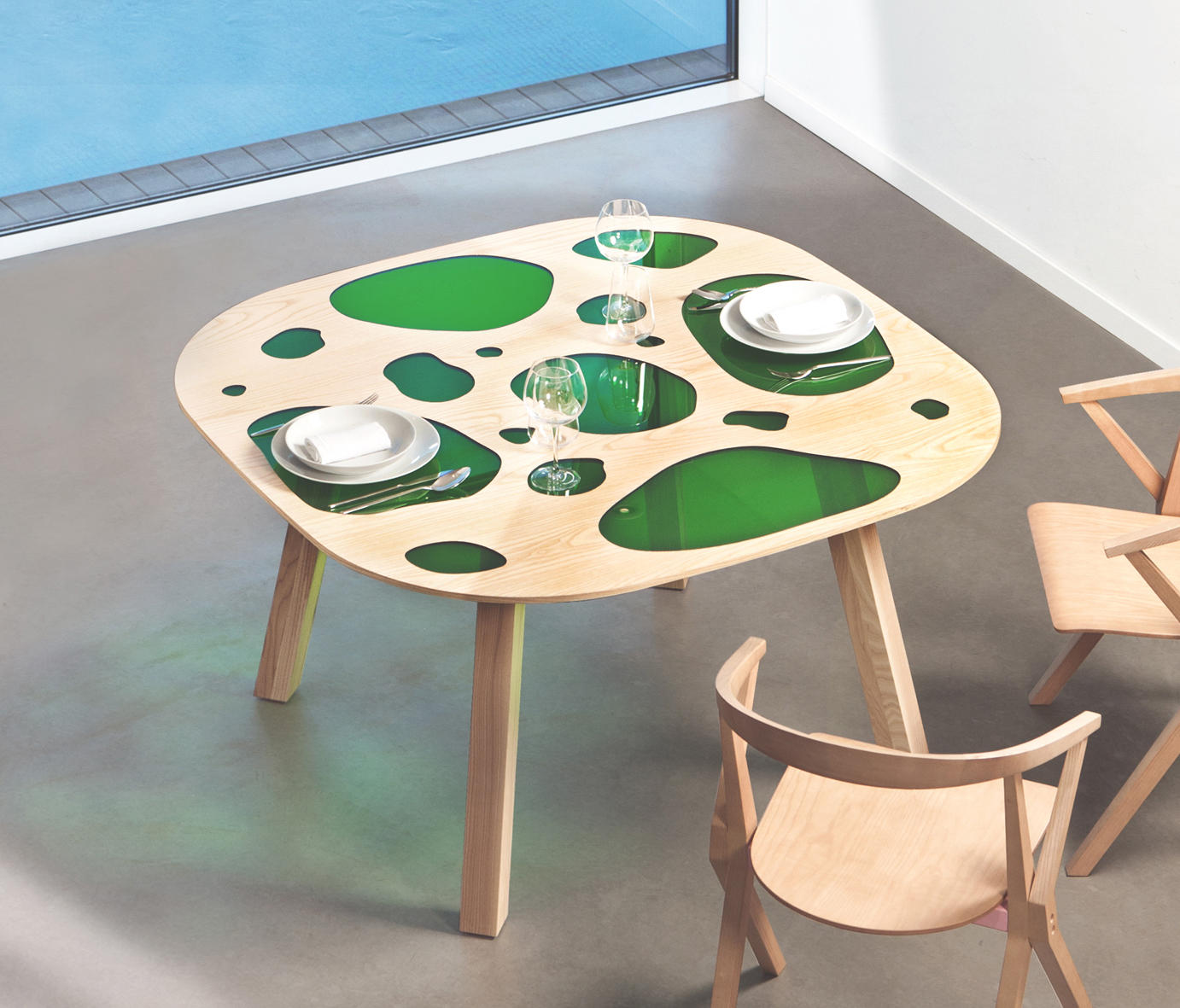 创意家具 - 桌几|餐桌|办公家具|球友会（中国）家具|Aquario Table 餐台