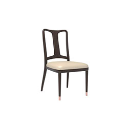 上雅-木背餐椅 高伟  创意家具 - 坐具
