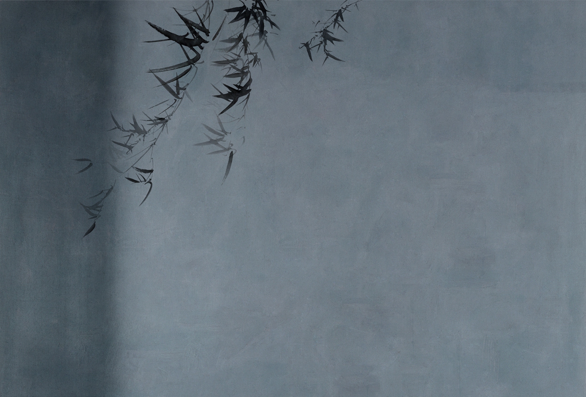 [创意家具 - 附件|装饰画/墙饰|办公家具|球友会（中国）家具|墨竹-原创定制壁画]
