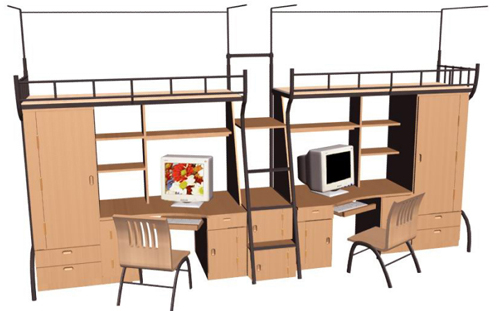 [学校家具|学生公寓床|办公家具|球友会（中国）家具|公寓床]
