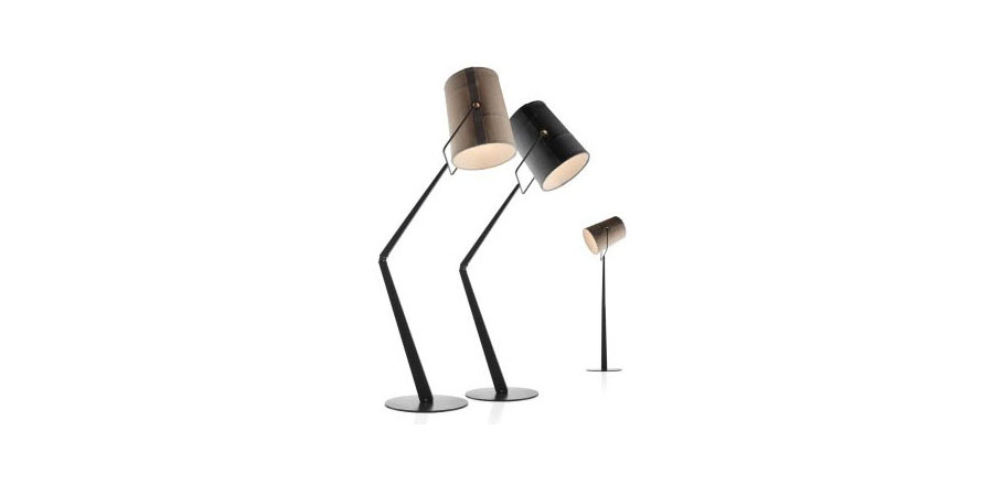 [创意家具 - 灯饰|落地灯|办公家具|球友会（中国）家具|复制版 foscarini Fork floor lamp 布艺落地灯]