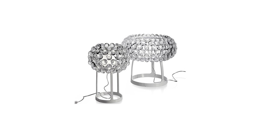 [创意家具 - 灯饰|台灯|办公家具|球友会（中国）家具|FOSCARINI Caboche 压克力水晶质感卡波球台灯]
