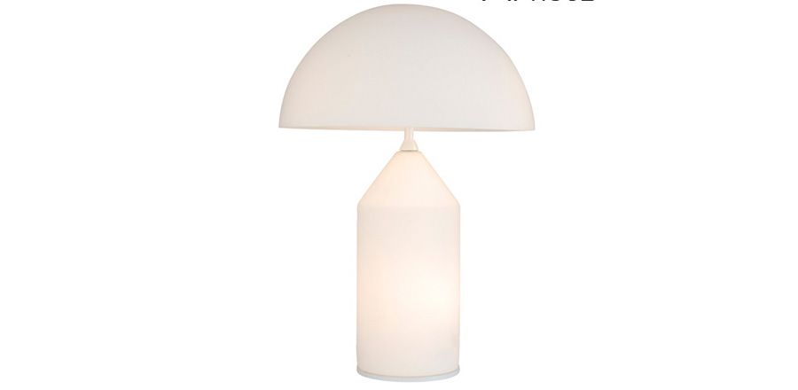 [创意家具 - 灯饰|台灯|办公家具|球友会（中国）家具|oluce Atollo Table lamp 蘑菇现代玻璃台灯]