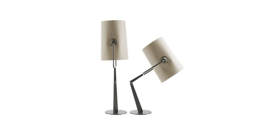 [创意家具 - 灯饰|台灯|办公家具|球友会（中国）家具|复制版Foscarini Fork Table Lamps 布艺台灯]