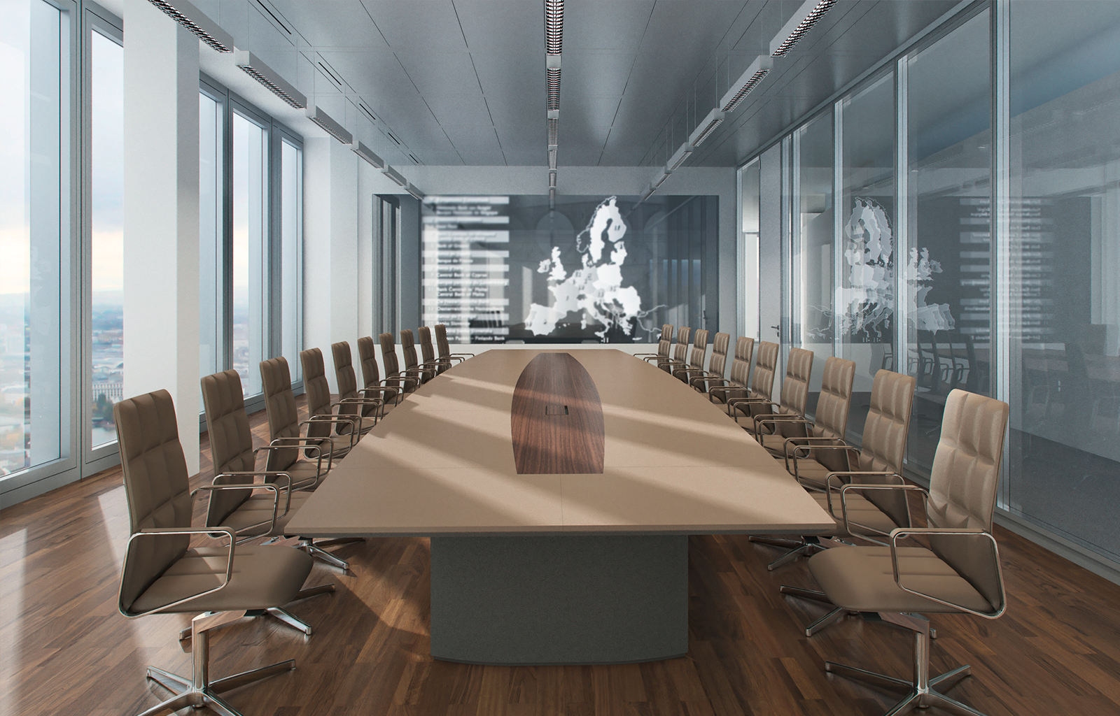 会议台|实木会议台|办公家具|球友会（中国）家具|SCALE-MEDIA 会议台