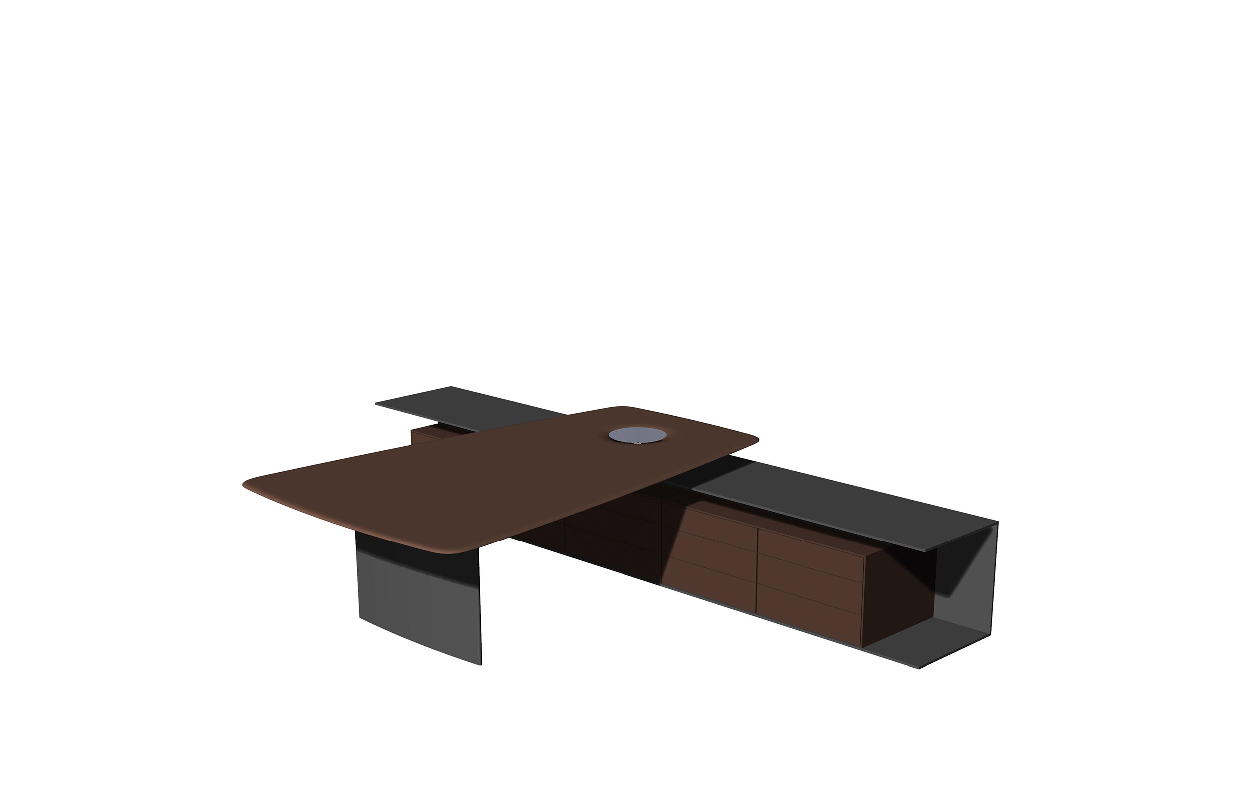 办公台|时尚大班台|办公家具|球友会（中国）家具|KEYPIECE COMMUNICATION DESK.大班台