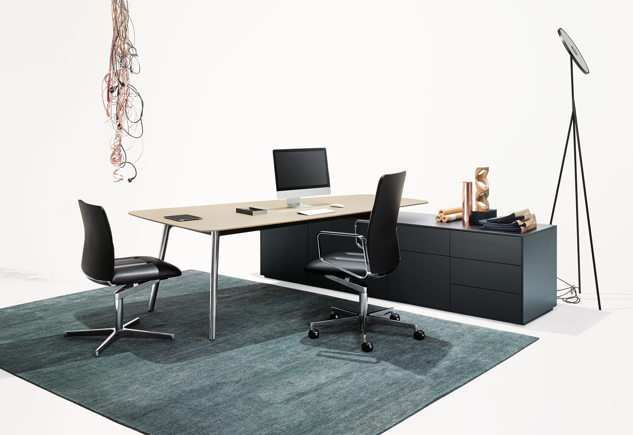 办公台|时尚大班台|办公家具|球友会（中国）家具|KEYPIECE COMMUNICATION DESK.大班台