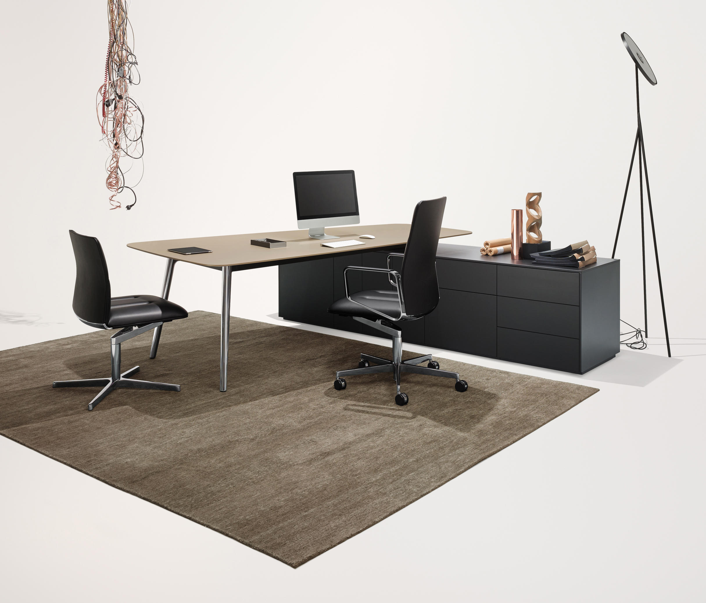 办公台|时尚大班台|办公家具|球友会（中国）家具|KEYPIECE COMMUNICATION DESK.大班台