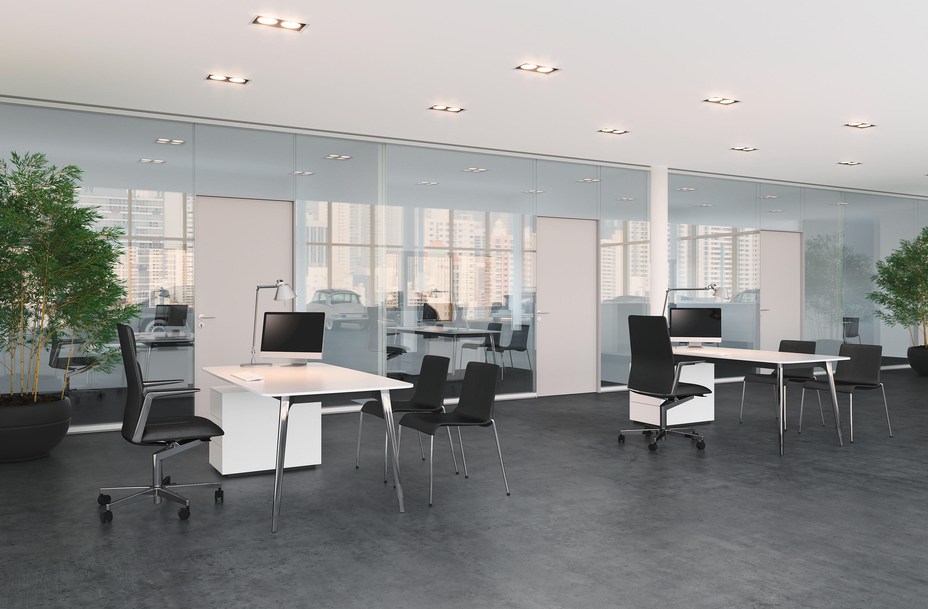办公台|时尚中班台|办公家具|球友会（中国）家具|KEYPIECE MANAGEMENT DESK.独立班台