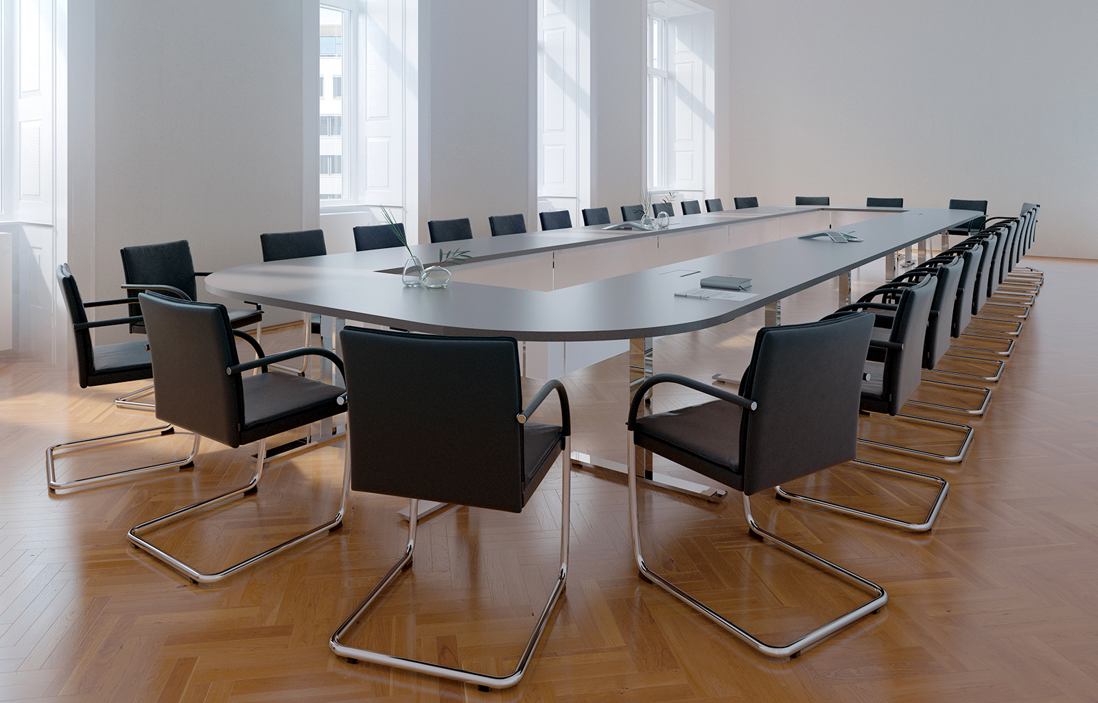 会议台|实木会议台|办公家具|球友会（中国）家具|FRAME LITE会议台