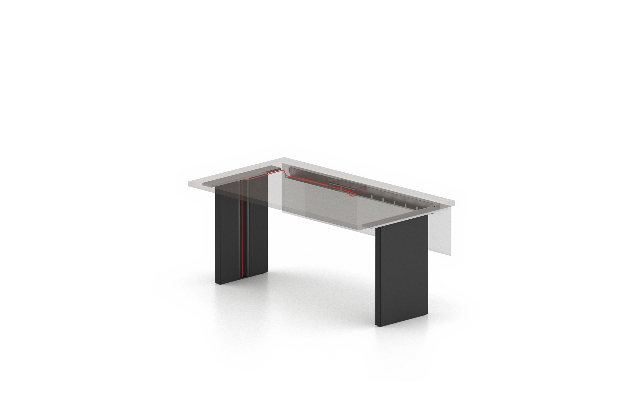 会议台|实木会议台|办公家具|球友会（中国）家具|FRAME LITE会议台