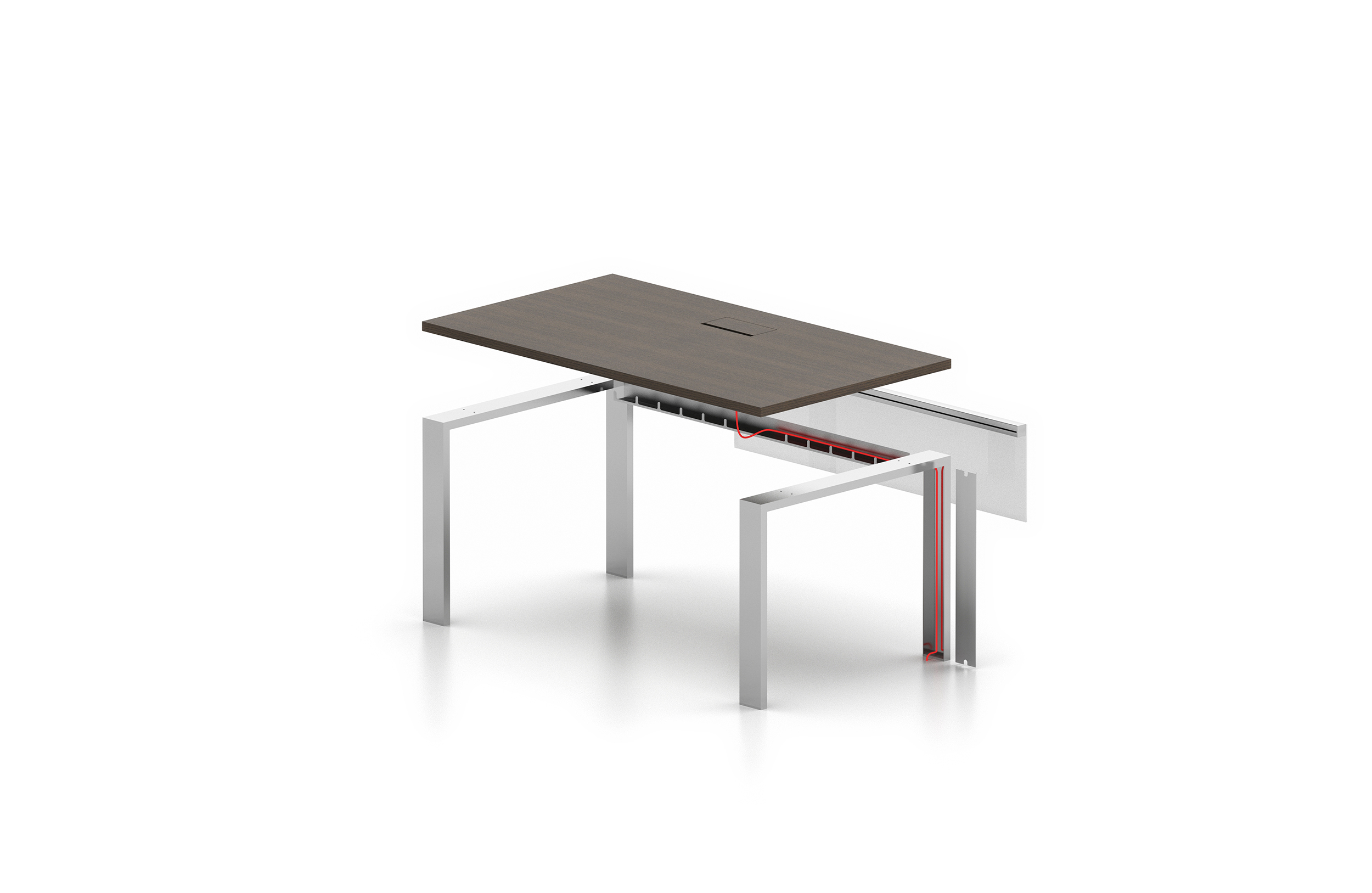 会议台|实木会议台|办公家具|球友会（中国）家具|FRAME LITE会议台