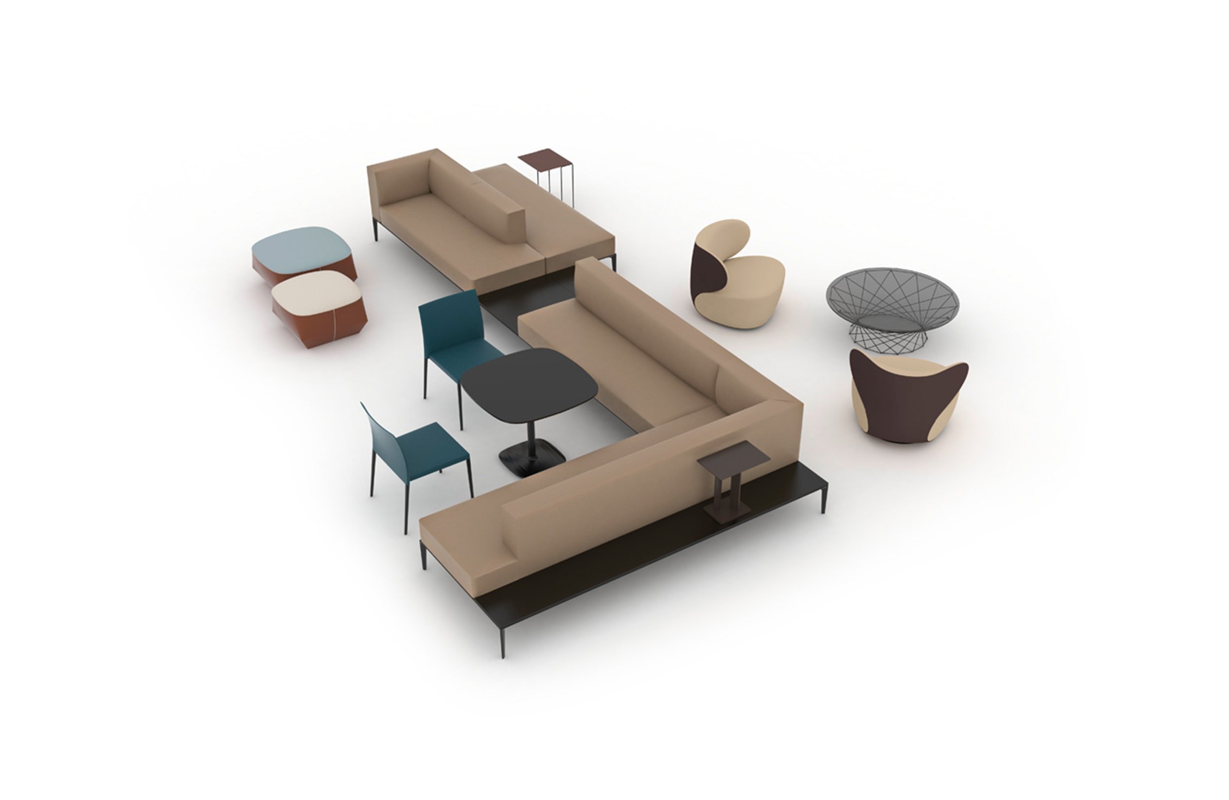 创意家具 - 坐具|沙发|办公家具|球友会（中国）家具|JAAN BENCH.沙发