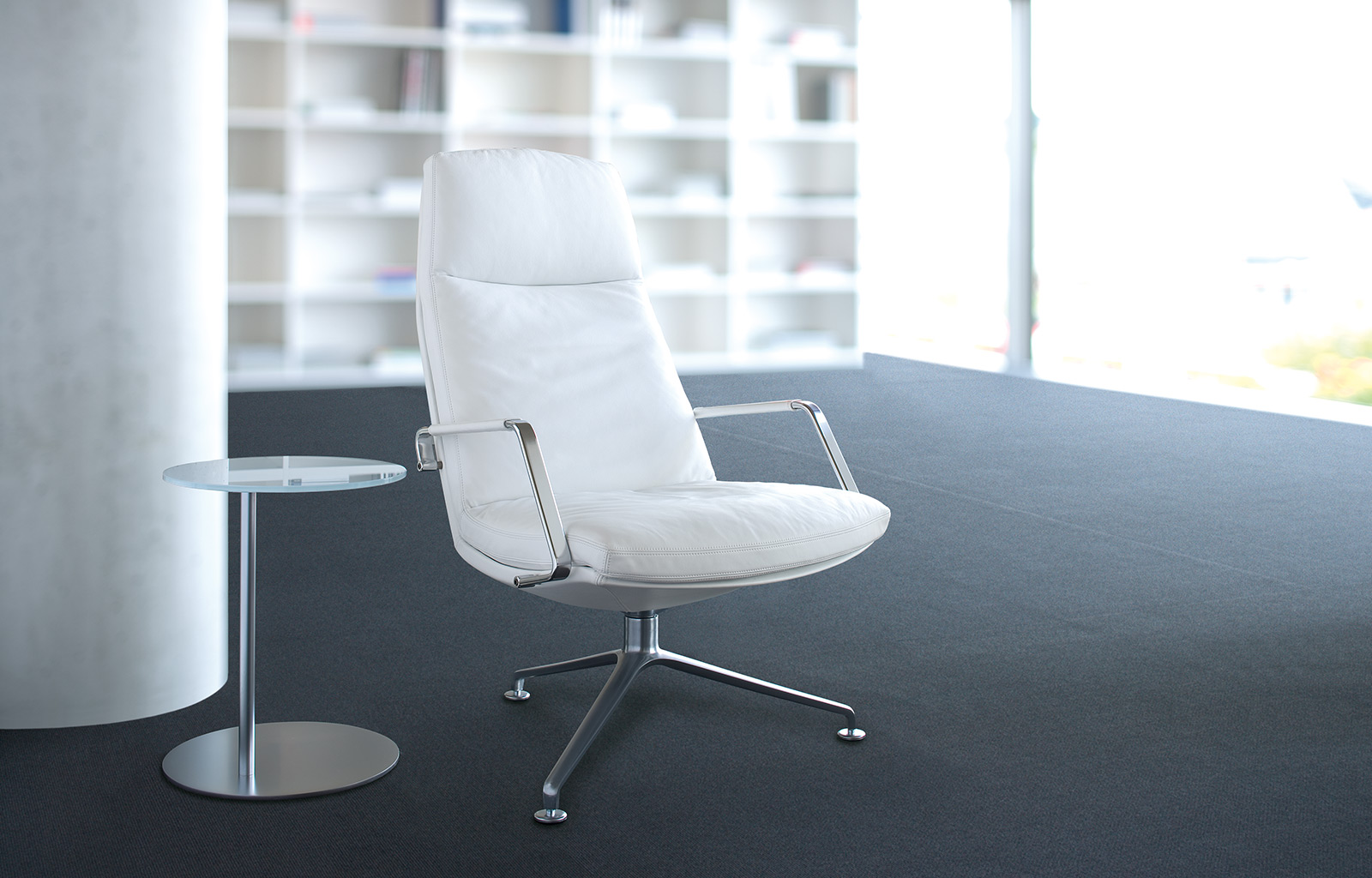 办公椅|现代真皮中班椅|办公家具|球友会（中国）家具|FK 86 Lounge.