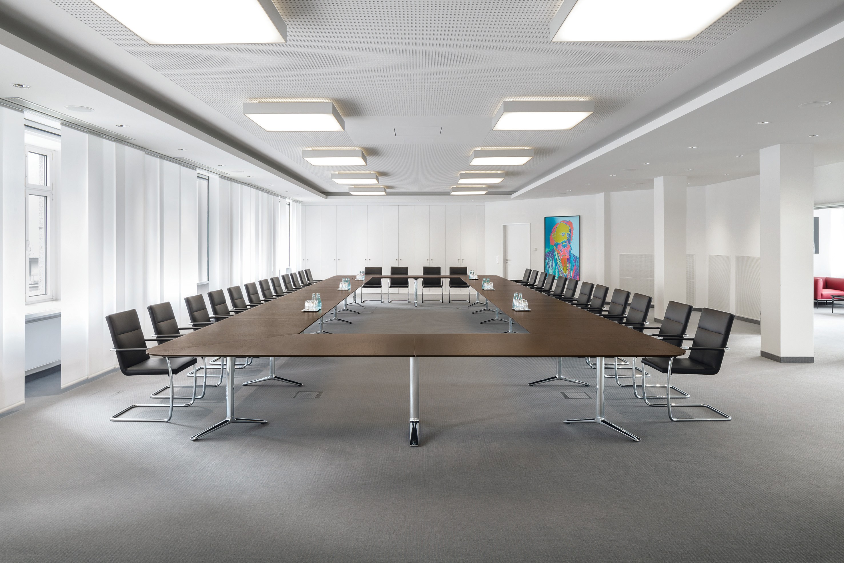 会议台|实木会议台|办公家具|球友会（中国）家具|Talk系列会议桌
