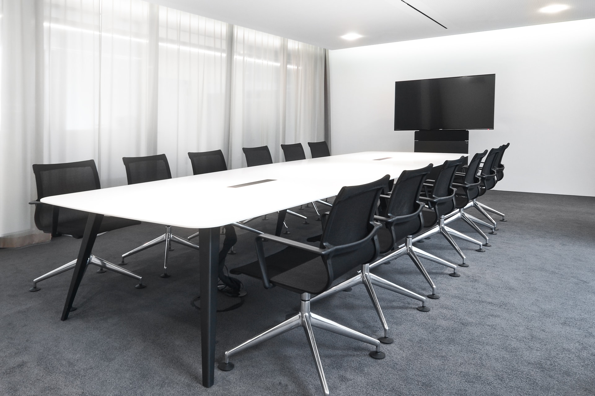 HUB视频系统|HUB视频应用|办公家具|球友会（中国）家具|W8视频会议系统桌