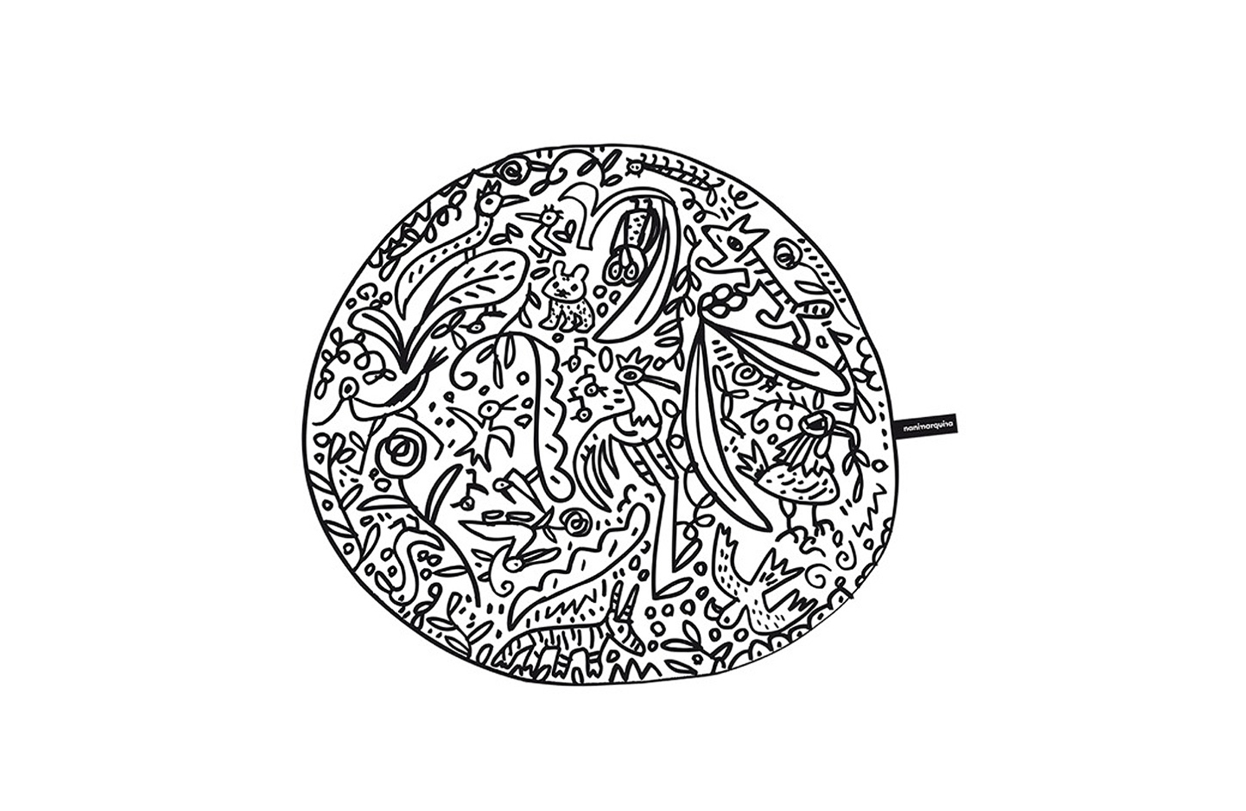 创意家具 - 附件|地毯|办公家具|球友会（中国）家具|虫子与花地毯